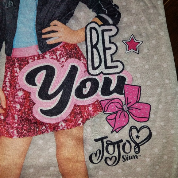 NWT Jojo Siwa Nightgown "Be You" by Nickelodeon - Picture 2 of 3